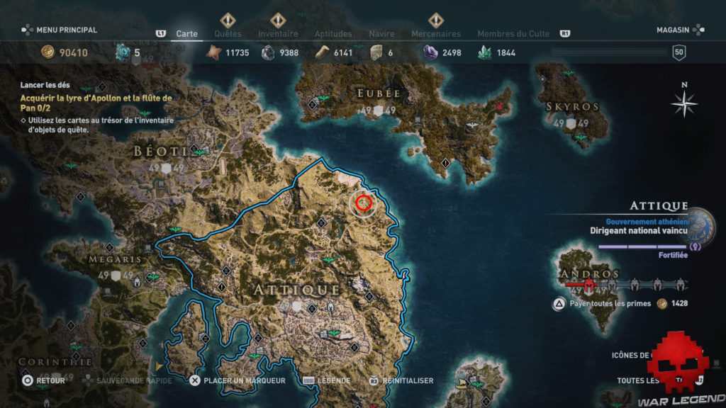 Guide Assassin S Creed Odyssey Solution Des Quêtes De Xenia