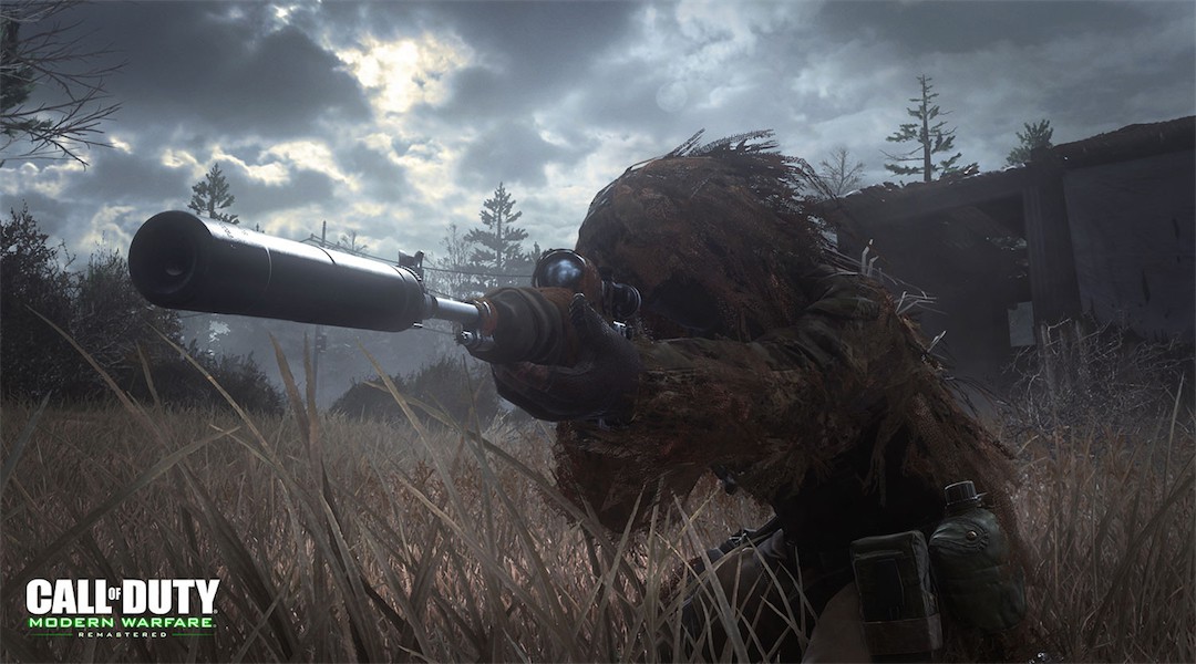 Sniper en ghillie