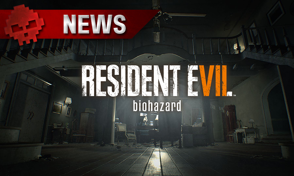 Resident Evil 7 - Le second DLC a sa date de sortie intérieur du manoir et logo du jeu